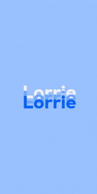 Name DP: Lorrie