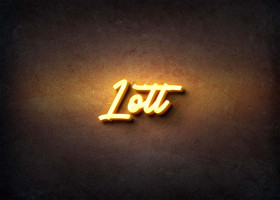 Glow Name Profile Picture for Lott