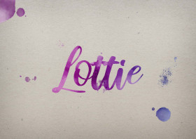 Lottie Watercolor Name DP
