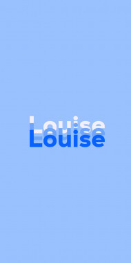 Name DP: Louise