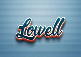 Cursive Name DP: Lowell