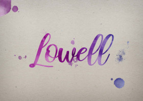 Lowell Watercolor Name DP