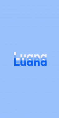 Name DP: Luana