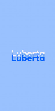 Name DP: Luberta