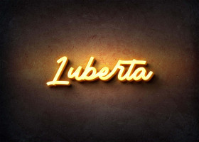 Glow Name Profile Picture for Luberta