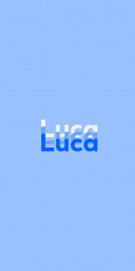 Name DP: Luca