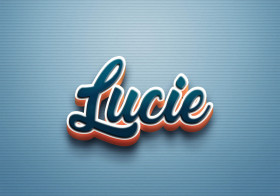 Cursive Name DP: Lucie