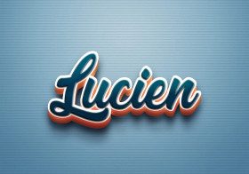 Cursive Name DP: Lucien