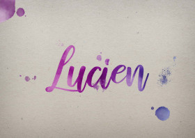 Lucien Watercolor Name DP