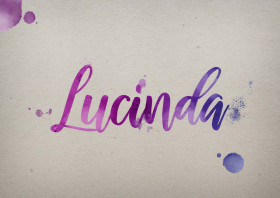 Lucinda Watercolor Name DP