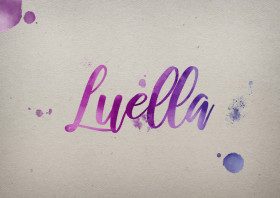 Luella Watercolor Name DP