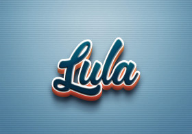 Cursive Name DP: Lula