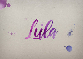 Lula Watercolor Name DP