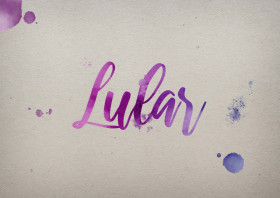 Lular Watercolor Name DP