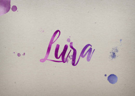 Lura Watercolor Name DP