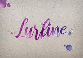Lurline Watercolor Name DP