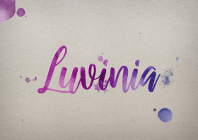 Luvinia Watercolor Name DP