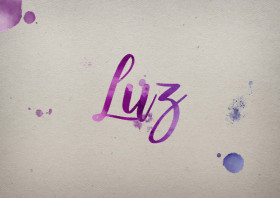 Luz Watercolor Name DP
