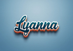 Cursive Name DP: Lyanna