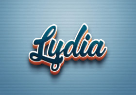 Cursive Name DP: Lydia