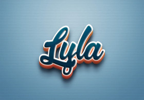 Cursive Name DP: Lyla