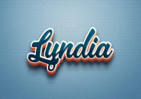 Cursive Name DP: Lyndia