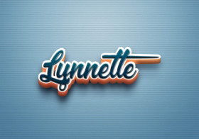 Cursive Name DP: Lynnette