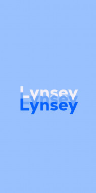 Name DP: Lynsey