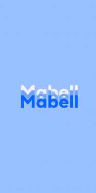 Name DP: Mabell