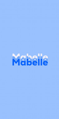 Name DP: Mabelle
