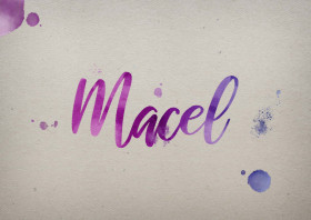 Macel Watercolor Name DP