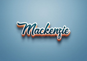 Cursive Name DP: Mackenzie