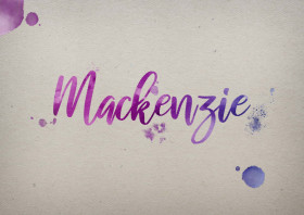Mackenzie Watercolor Name DP