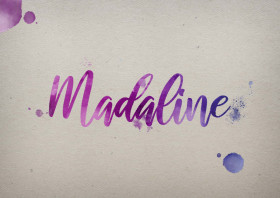 Madaline Watercolor Name DP