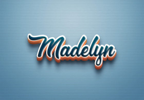 Cursive Name DP: Madelyn