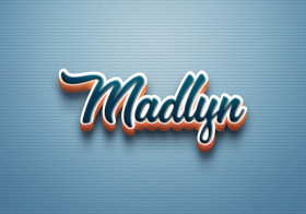 Cursive Name DP: Madlyn