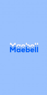 Name DP: Maebell