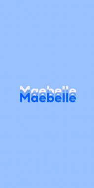 Name DP: Maebelle