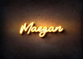 Glow Name Profile Picture for Maegan