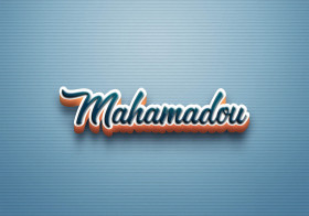 Cursive Name DP: Mahamadou