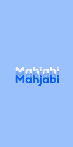 Name DP: Mahjabi