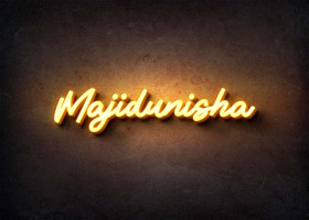 Glow Name Profile Picture for Majidunisha