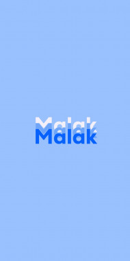Name DP: Malak