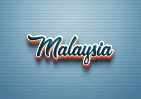 Cursive Name DP: Malaysia