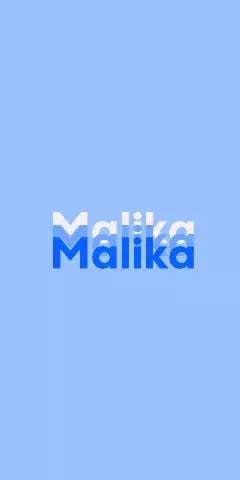 Name DP: Malika