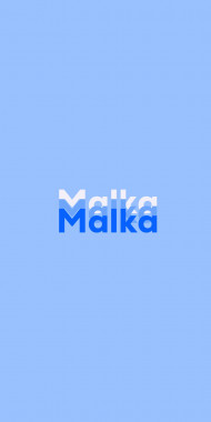 Name DP: Malka