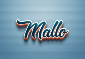 Cursive Name DP: Mallo