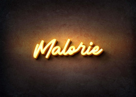 Glow Name Profile Picture for Malorie
