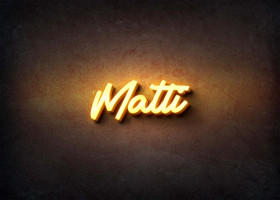 Glow Name Profile Picture for Malti