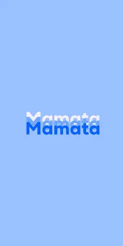 Name DP: Mamata